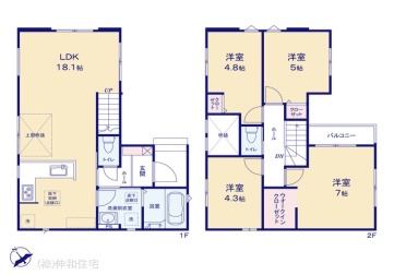 千葉市花見川区南花園1期　1号棟